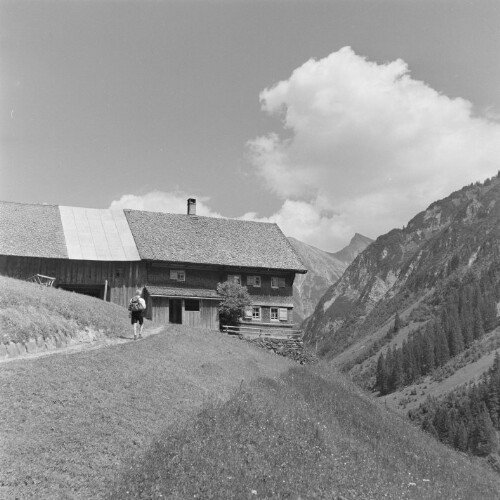 Kleines Walsertal, Bauernhaus