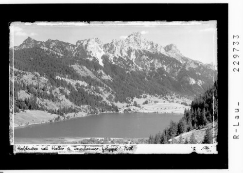 Tirol / Haller am Haldensee 1124 m mit Tannheimer Gruppe