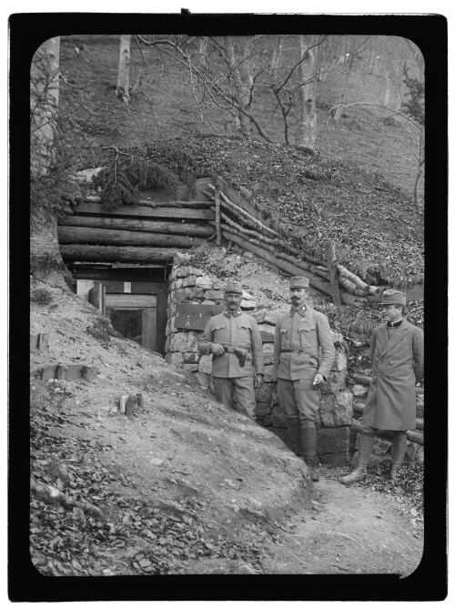 K. k. Standschützen-Bataillon Bezau, Offiziere auf Stützpunkt Croce