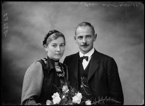 Hochzeitsbild von Anna und Alois Felder aus Andelsbuch