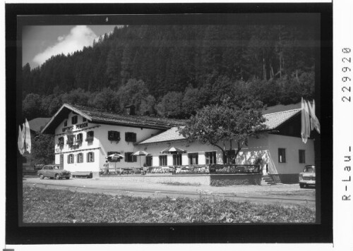 Gasthof Stern in Elbigenalp im Lechtal / Ausserfern / Tirol