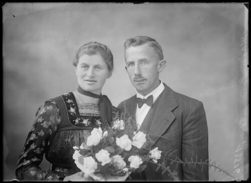 Hochzeitsbild von Angelika und Egid Mayer aus Schwarzenberg