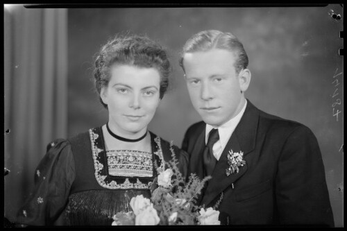 Hochzeitsbild von Katharina und Walter Lingg aus Au