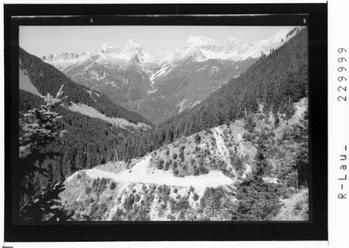 [Blick vom Bschlabertal zur Hornbachkette / Ausserfern / Tirol]