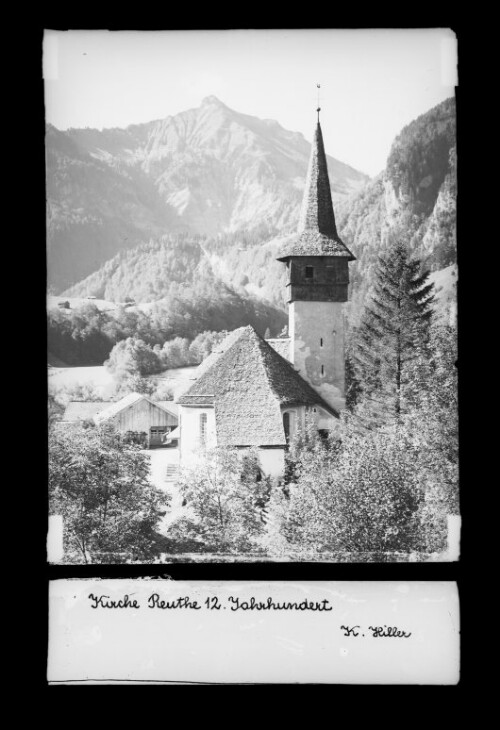 Kirche Reuthe 12. Jahrhundert