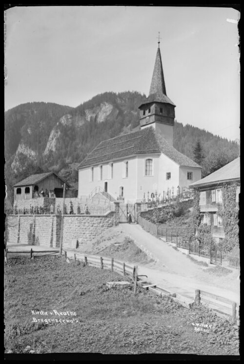 Kirche von Reuthe Bregenzerwald