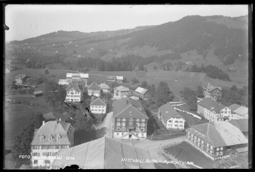 Hittisau, Blick v. Kirchturm