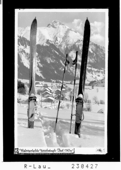 Wintersportplatz Nesselwängle / Tirol ( 1147 m )