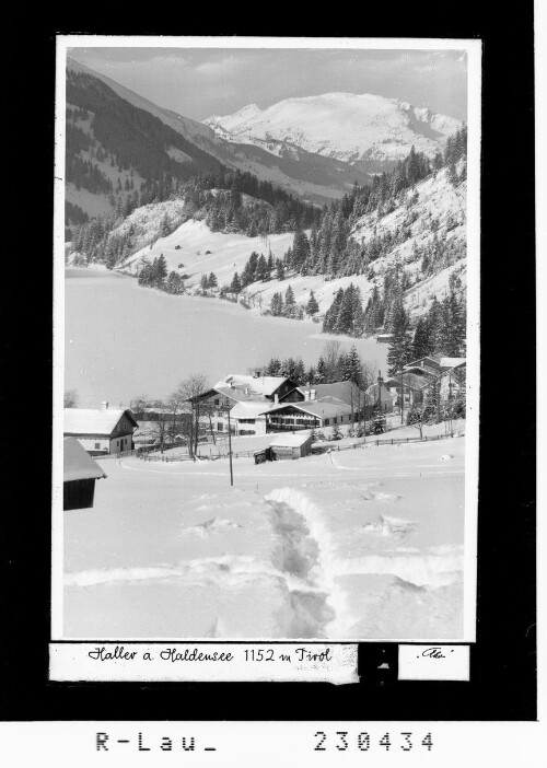Haller am Haldensee 1152 m / Tirol