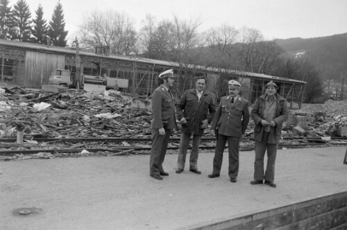 Abriss Lagerhalle beim Bregenzer Bahnhof und Bau eines Parkplatzes