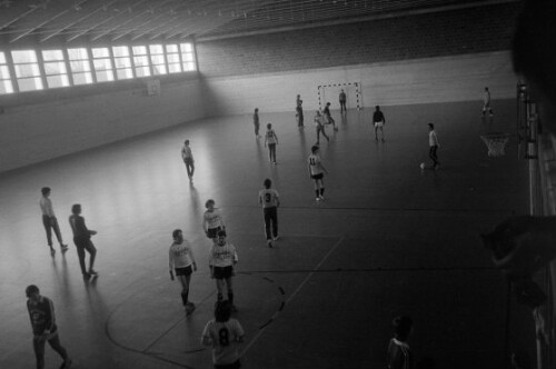 Hallenfußballturnier in der Turnhalle Mehrerau