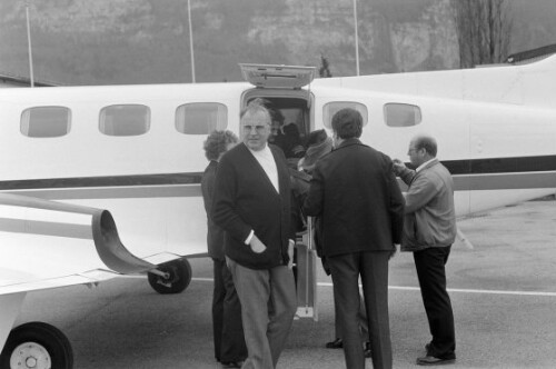 Helmut Kohl und Alois Mock zu Besuch in Vorarlberg