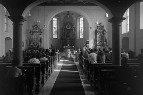 Messe in der Stadtpfarrkirche St. Gallus