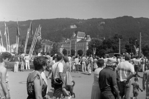 Seeanlagen während der Bregenzer Festspiele