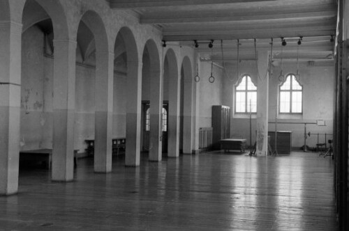 Turnsaal der alten Volksschule Rieden