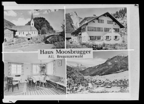 Haus Moosbrugger Au, Bregenzerwald