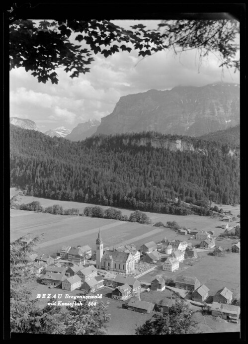 Bezau Bregenzerwald mit Kanisfluh