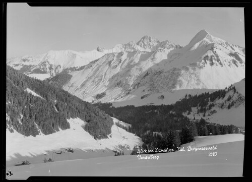 [Damüls] Blick ins Damülser-Tal, Bregenzerwald Vorarlberg