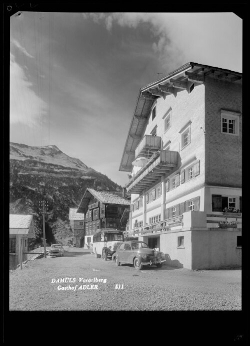 Damüls Vorarlberg : Gasthof Adler