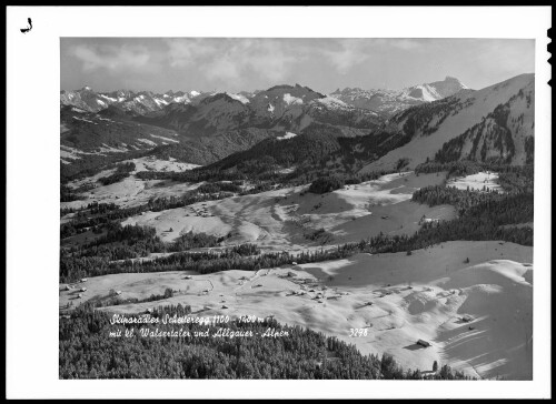 [Egg] Skiparadies Schetteregg 1100 - 1400 m mit kl. Walsertaler und Allgäuer - Alpen