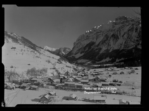 Mellau mit Kanisfluh 2047 m Bregenzerwald