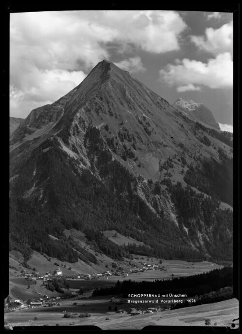 Schoppernau mit Ünschen Bregenzerwald Vorarlberg