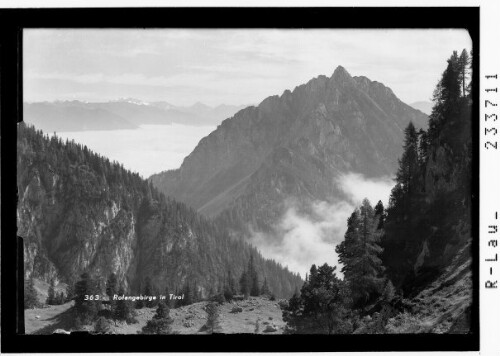 Rofangebirge in Tirol : [Blick aus der Rofangruppe gegen Tuxer Alpen]
