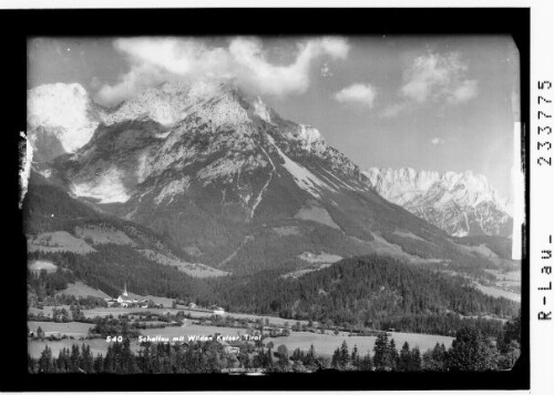 Scheffau mit Wildem Kaiser, Tirol