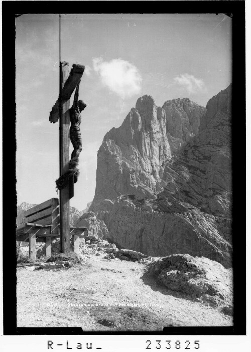 Stripsenjochkreuz mit Predigtstuhl, Tirol : [Tavonarokreuz am Stripsenjoch im Kaiser Gebirge]