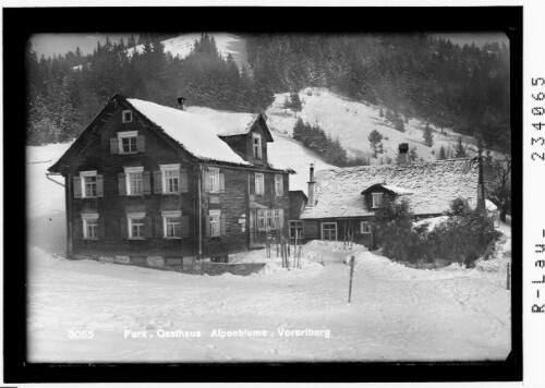 Furx - Gasthaus Alpenblume, Vorarlberg