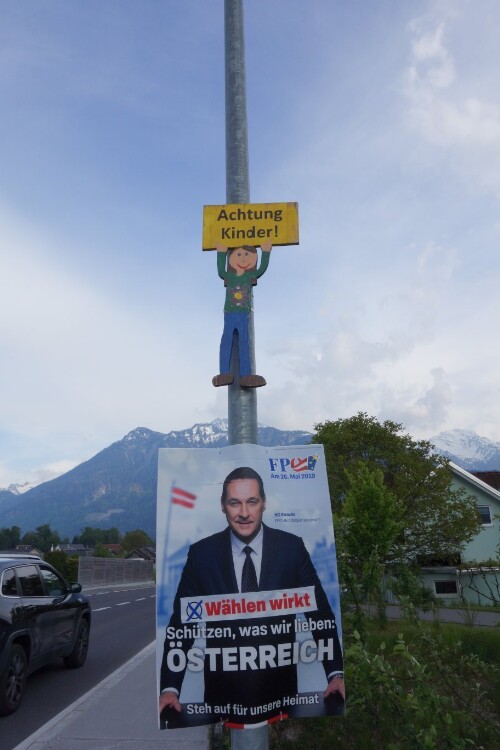 Wahlplakat der FPÖ