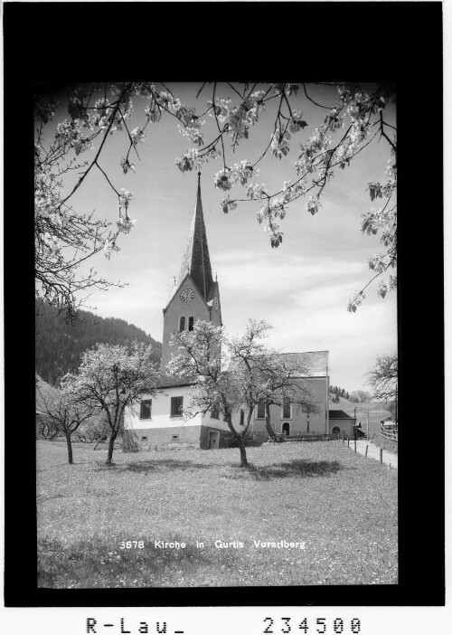 Kirche in Gurtis / Vorarlberg