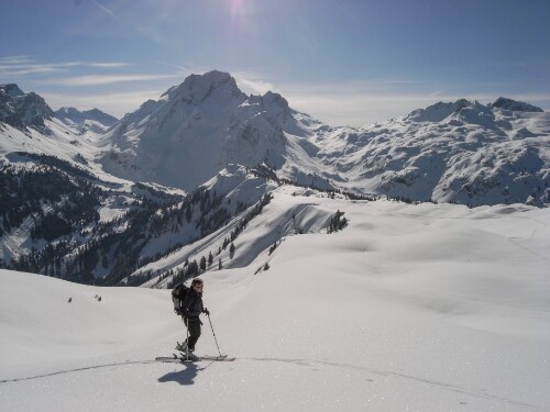 Raggal - Skitour um die Rote Wand