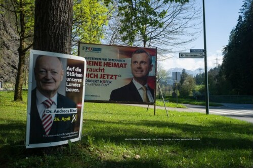 Rankweil - Wahlkampf zur Bundespräsidentschaft