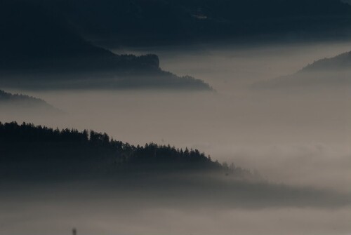 Schnifis und Düns am Nebelmeer