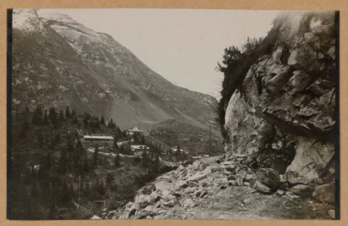 Höhenweg Vereschnausertobel gegen Vermunt