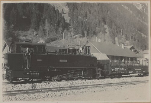 Lokomotive der Transportbahn
