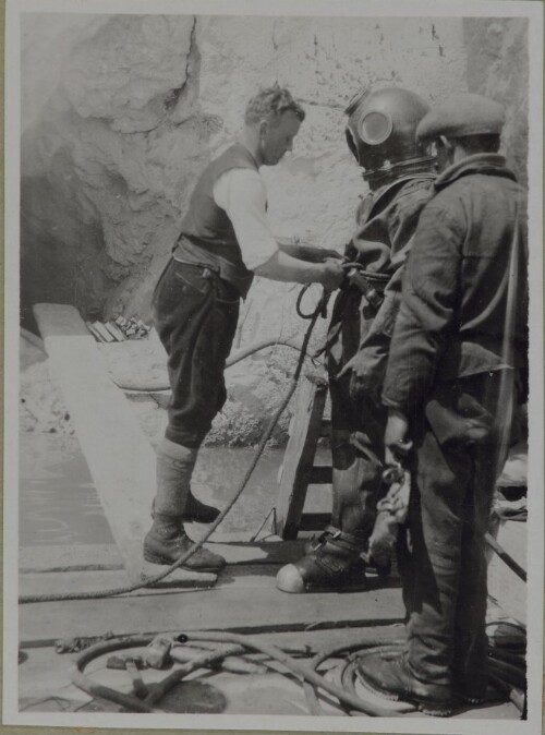 Taucherarbeiten, aufgen. 17. Mai 1927, Foto 180