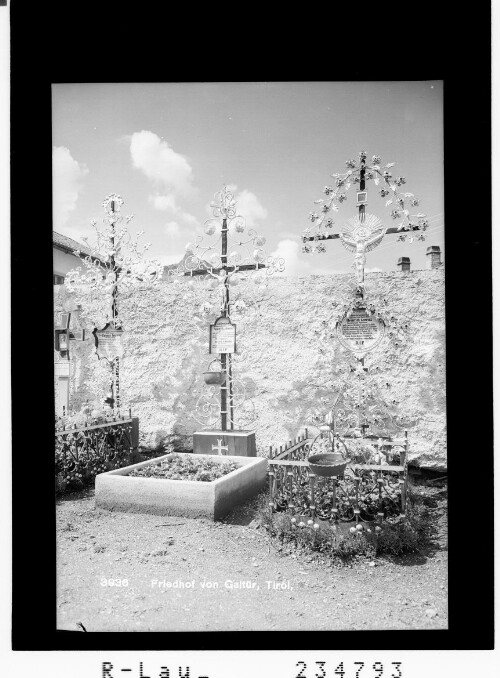 Friedhof von Galtür / Tirol