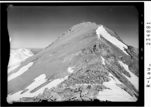 Scesaplana Gipfel 2967 m : [Der Gipfel der Scesaplana gegen den Panülerkopf]