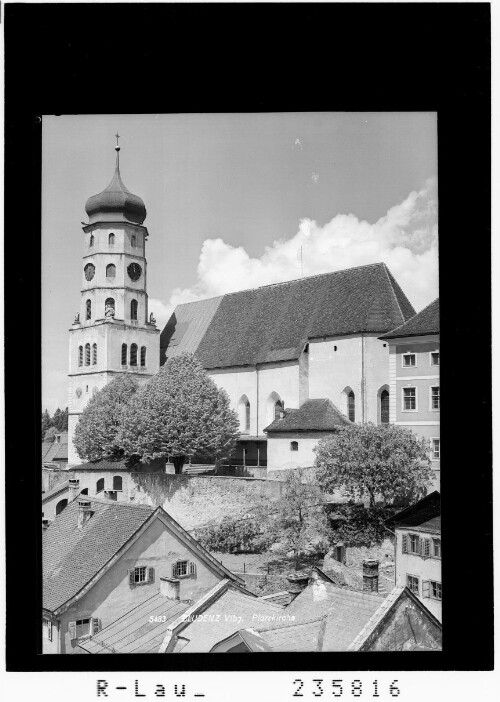 Bludenz / Vorarlberg / Pfarrkirche : [Pfarrkirche St. Laurentius]