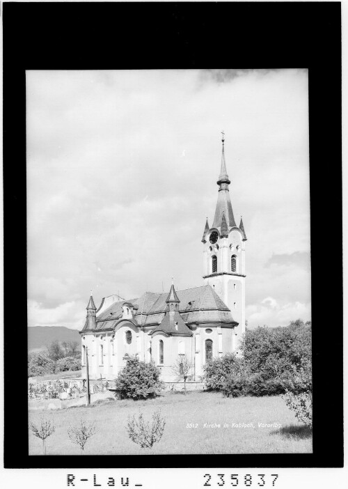 Kirche in Koblach / Vorarlberg