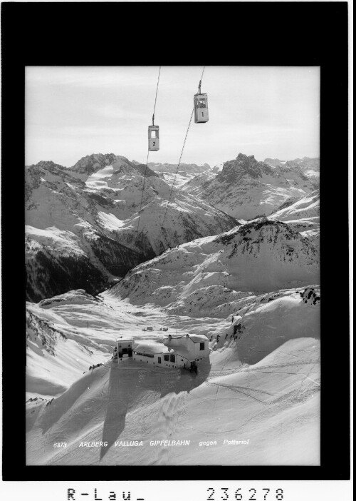 Arlberg / Valluga / Gipfelbahn gegen Patteriol