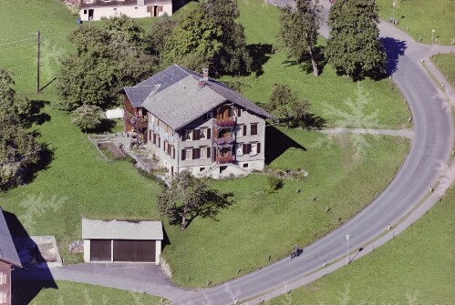 Schrägluftaufnahmen von Gebäuden der Gemeinde Schwarzenberg