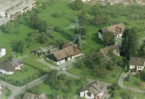 Schrägluftaufnahmen von Gebäuden der Stadt Dornbirn-Haselstauden