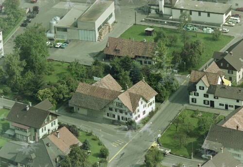 Schrägluftaufnahmen von Gebäuden der Gemeinde Lauterach