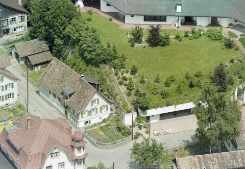 Schrägluftaufnahmen von Gebäuden der Gemeinde Götzis