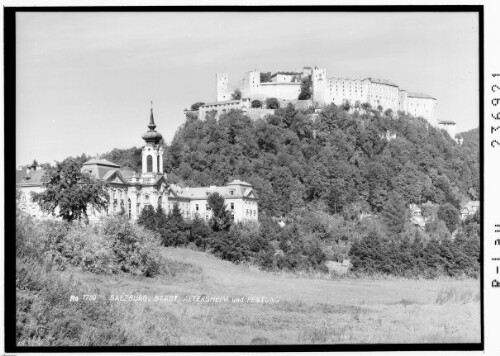 Salzburg / Städtisches Altersheim und Festung