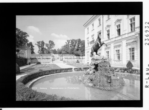 Salzburg / Pegasusbrunnen im Mirabellgarten