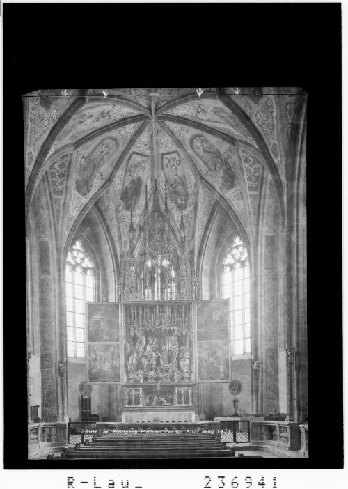 St. Wolfgang / Michael Pacher Altar anno 1471